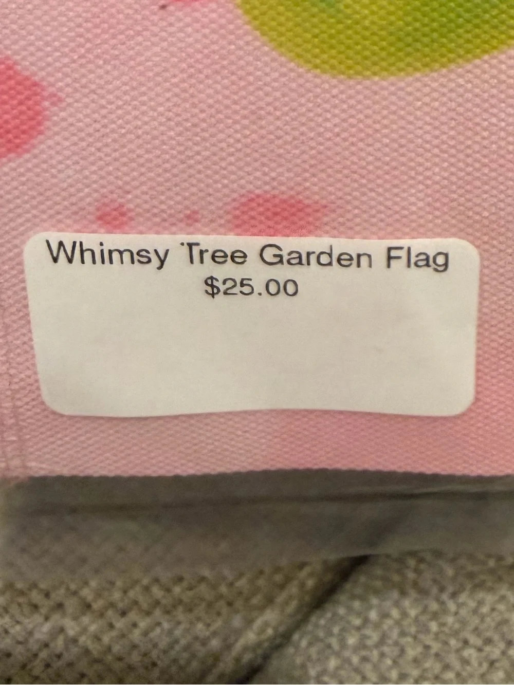 Garden Art Whimsy Tree Garden Flag